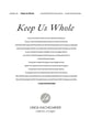 Keep Us Whole SATB choral sheet music cover